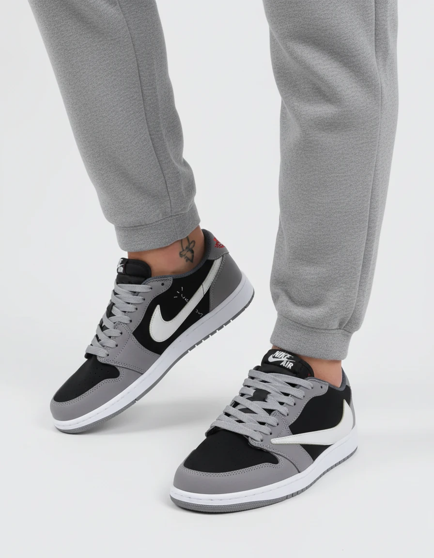کتونی روزانه مردانه نایک Nike Jordan 1 Low Travis Scott M