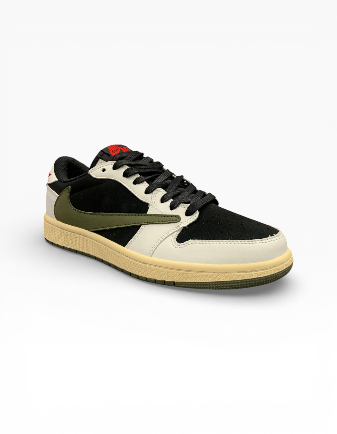 کتونی روزانه مردانه نایک Nike Air Jordan 1 Low Travis Scott Olive M