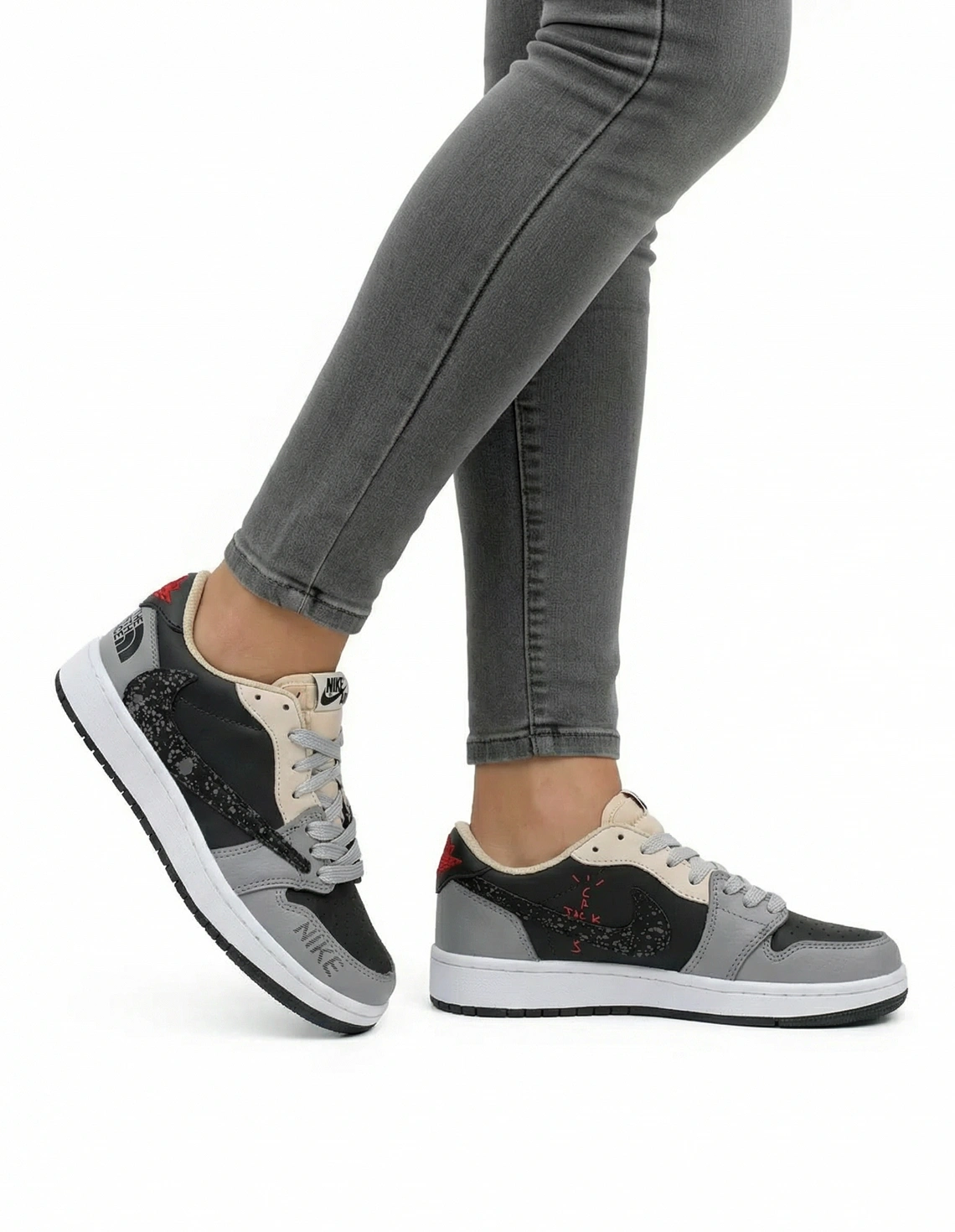 کتونی روزانه زنانه نایک Nike Jordan 1 Low Travis Scott W