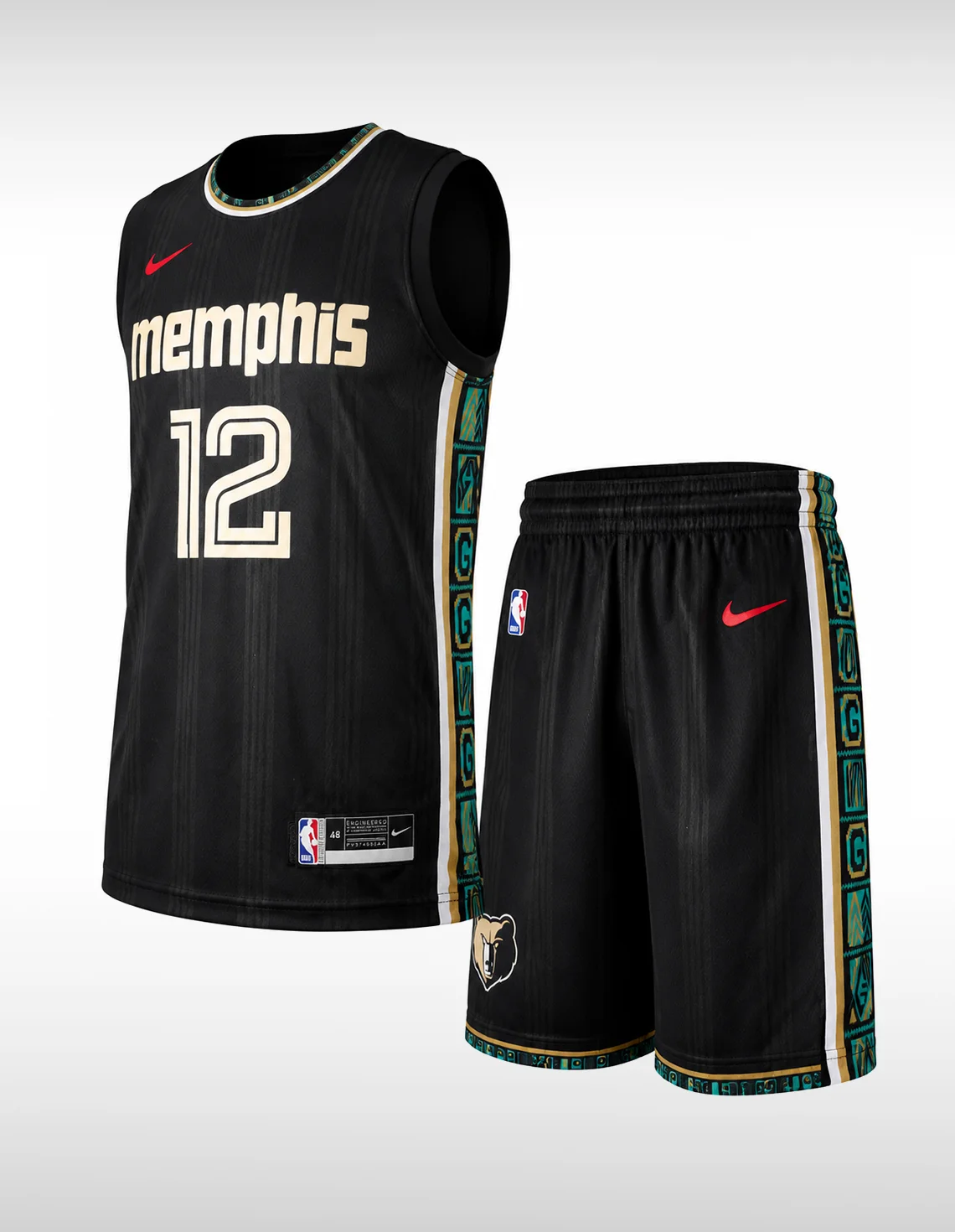 ست رکابی و شلوارک بسکتبال مردانه نایک Nike Hoop Zone M