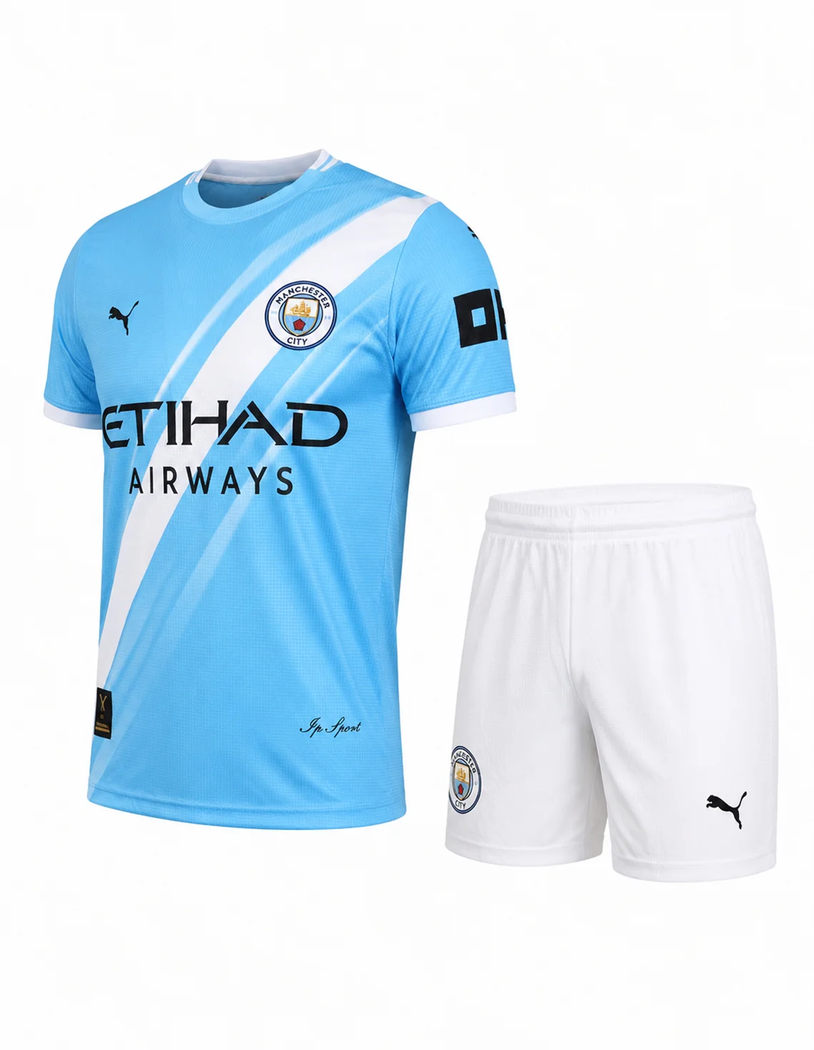 ست تیشرت و شلوارک هواداری فوتبال پسرانه پوما Manchester City Fan Set J