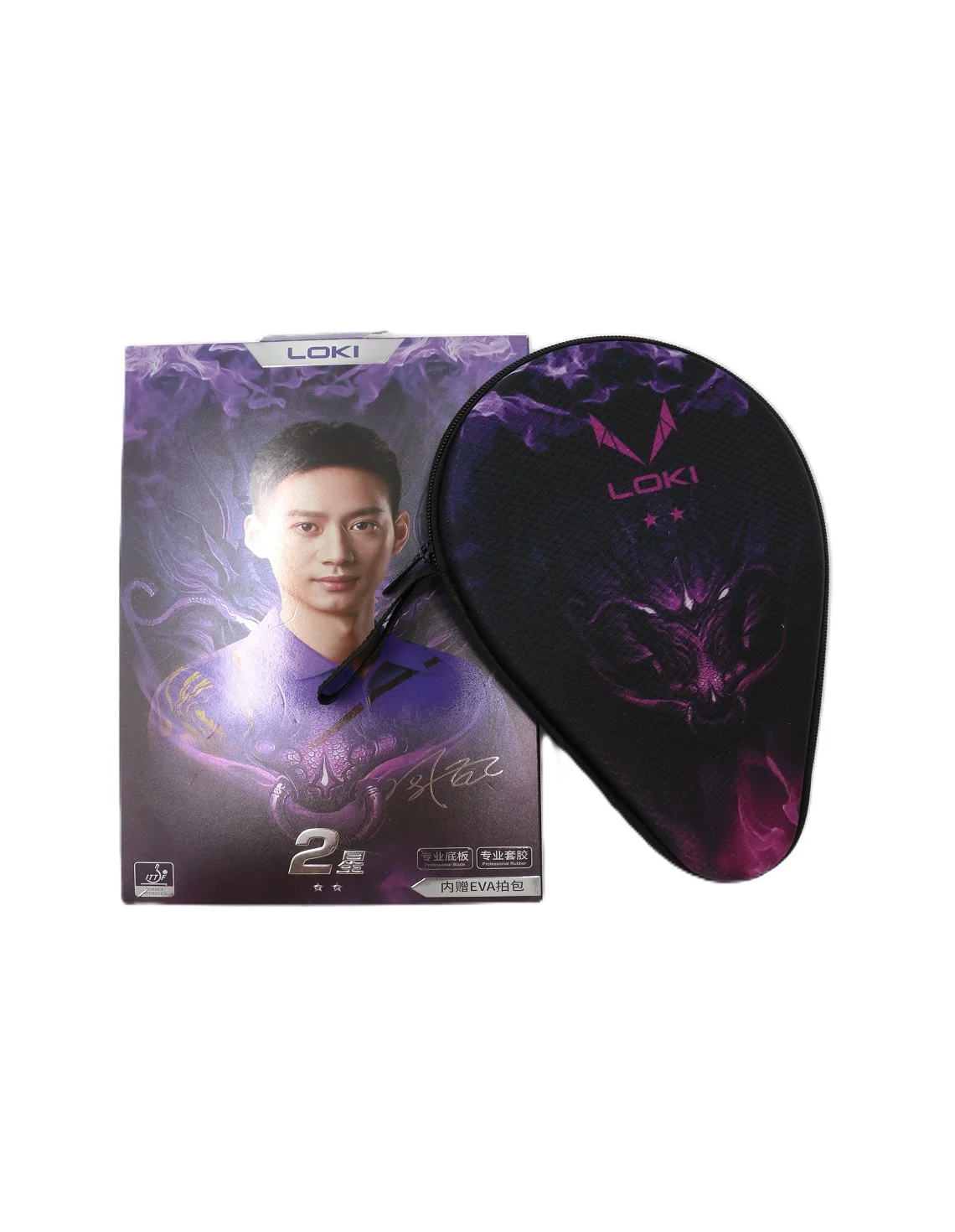 راکت پینگ پنگ Unisex بدون برند Spin Pro U